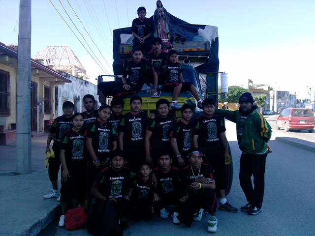 Me integre a un grupo guadalupano