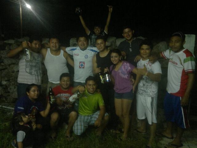 Fiesta inolvidable con mis amigos del grupo guadalupano