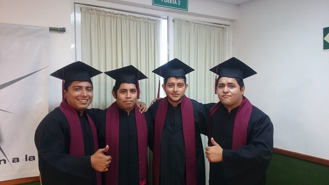 Termino mi carrera en  Ingenieria en Administracion
