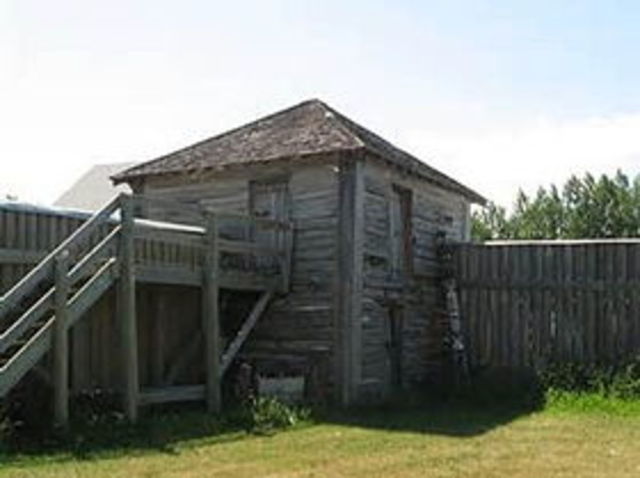 fort La Reine a été construit en 1738.