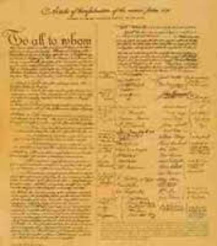 Articles of Confederation