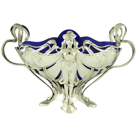 Art Nouvean Flower Dish By WFM