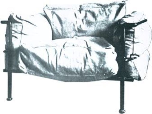 Fauteil grand confort, prototipo sperimental, Le Corbusier