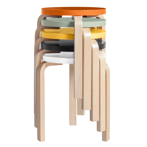 Stool 60, A. Aalto per Artek