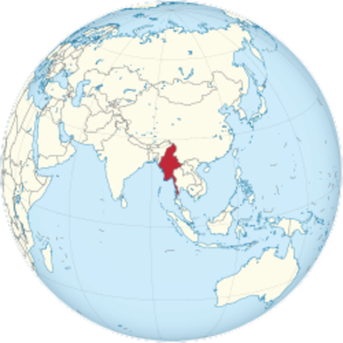 Inglaterra se anexiona Birmania.