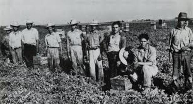 1942- The Bracero Program