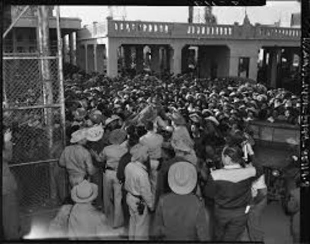 1927- US Labor Secretary Estimates That over 1,000,000 Mexicans Are in United States Illegally