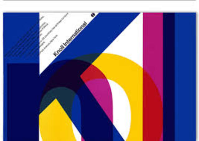 Publicidad de Knoll International, M. Vignelli