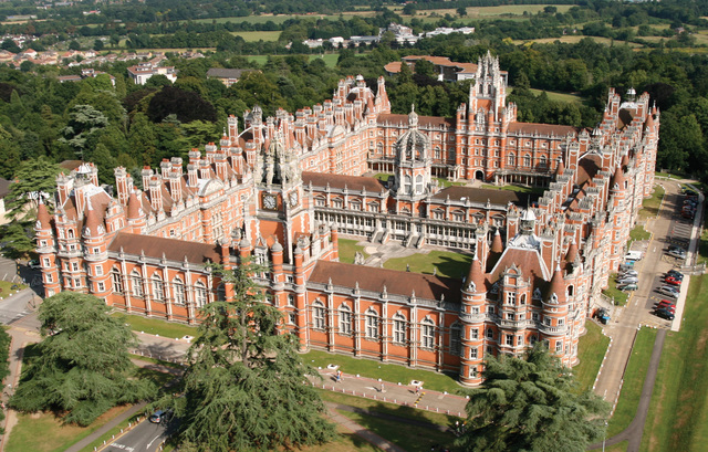 Royal Holloway College was officially opened by Queen Victoria