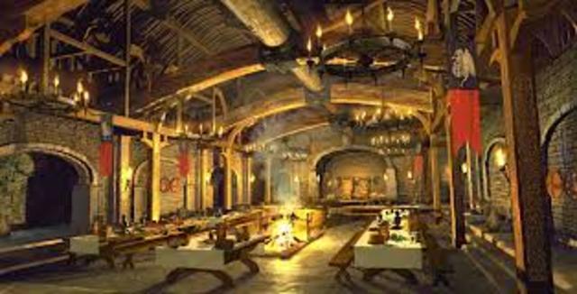 Grendel attacks Herot