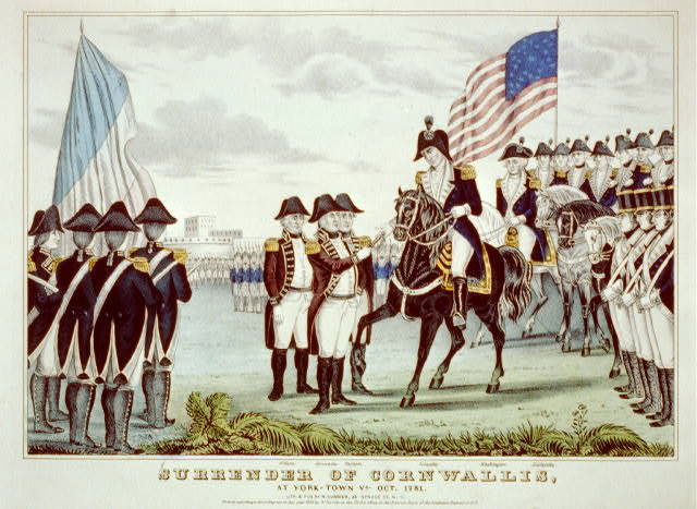 Cornwallis surrenders