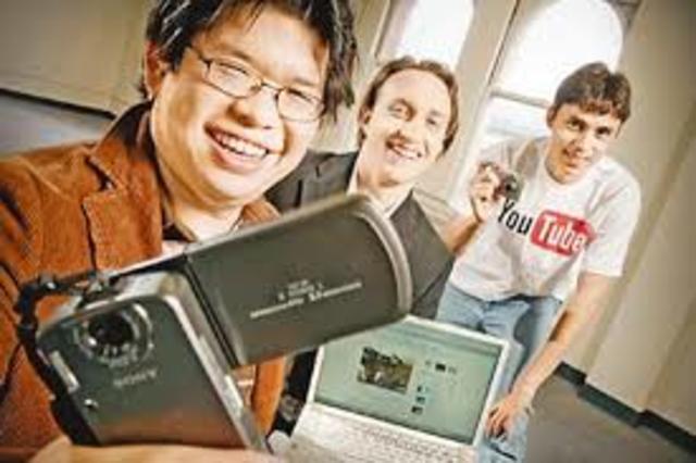 Youtube's founders, Chad Hurley, Steve Chen, and Jawed Karim created a masterpiece