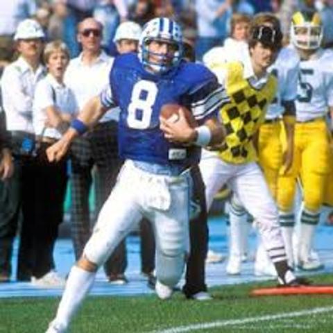 Steve  plays for BYU