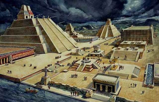 Tenochtitlan built