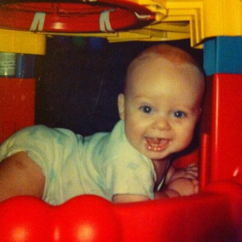 My brother Will was born