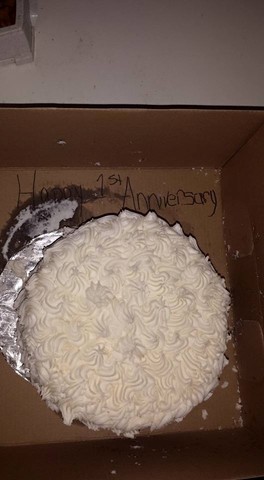 Our first anniversary!