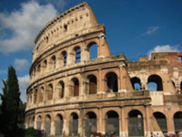 Colosseum is built