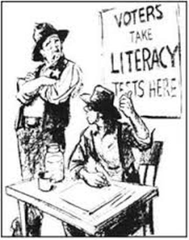 supreme court ruled that literacy test are unconstitutional