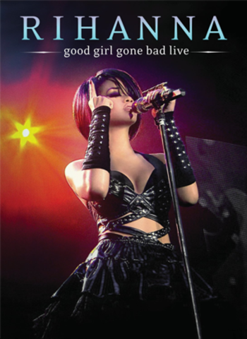 First concert of the his tour "The Good Girl Gone Bad Tour"