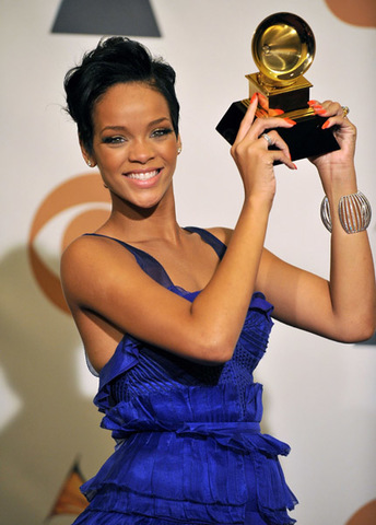 Rihanna won a Grammy for the song "Umbrella"