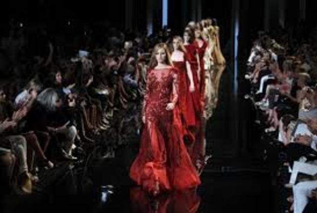 try to get my clothes into a fashion show