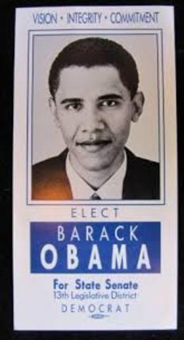 Re-Elected Illinois State Senate