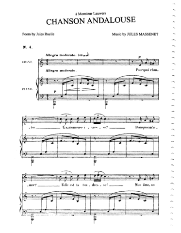 Alto renacimiento, Formas musicales, Chanson