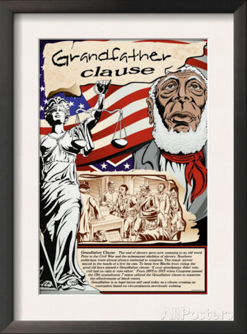 Grandfather Clause is Unconstitutional