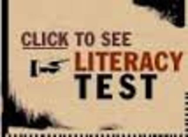 LITERARY TESTS CONSTITUTIONAL