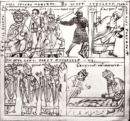 Gregory VII issued a decree forbidding lay investiture