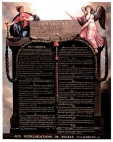 LA DECLARACION DE LOS DERECHOS DEL HOMBRE Y LOS DERECHOS DEL CIUDADANO