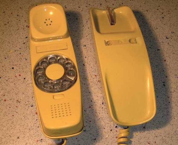 a phone created in the 1960s and it was made a little smaller to try and make it easier to use