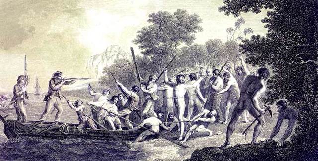 The Landing at Erramanga [Erromango]