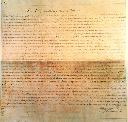 Virginia Statute of Religious Freedom