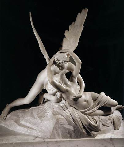 “Psyche Revived by Cupid’s Kiss” by Antonio Canova