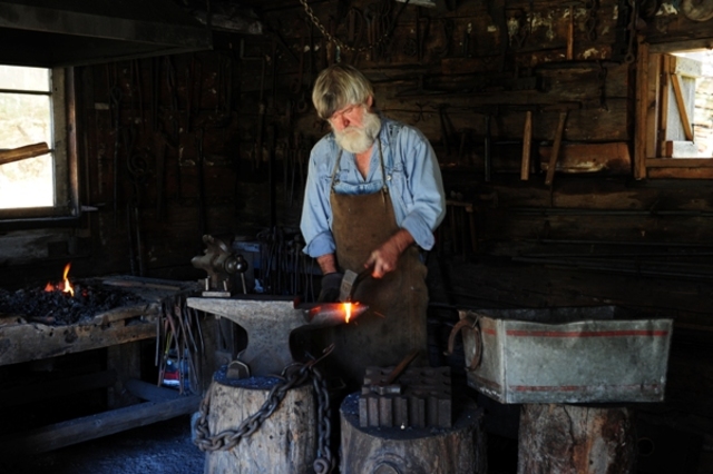 First business opens- Blacksmith