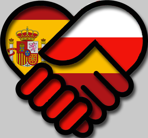 Polish and Spanish students edit the movies with the international role-plays