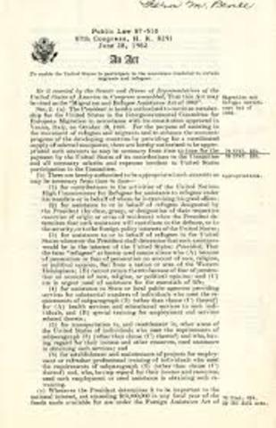 Refugee Act