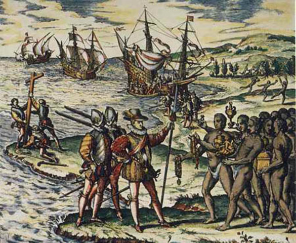 L'arrivée de Columbus
