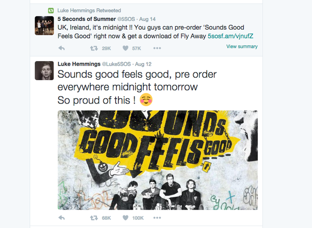 Album availible for Pre-realease purchase