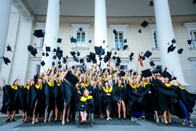 the first women graduation