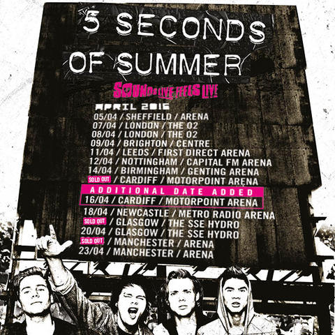 UK Tour Dates released