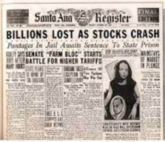 Black Tuesday (Stock Market Crash)