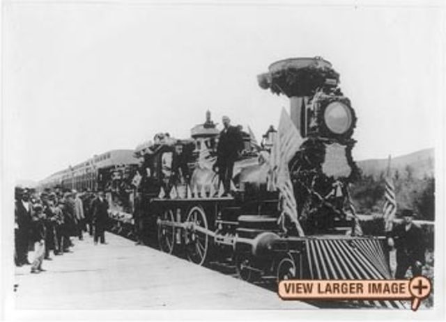 First Transcontinental Railroad into Portland (NorthernPacific