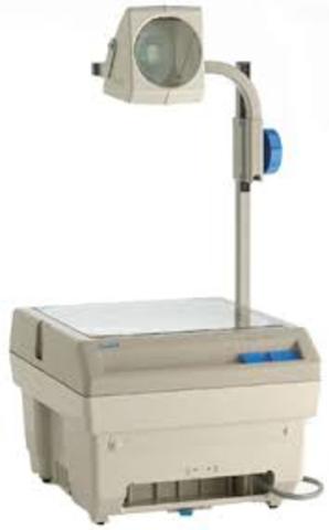 Over head projectors was used in classrooms
