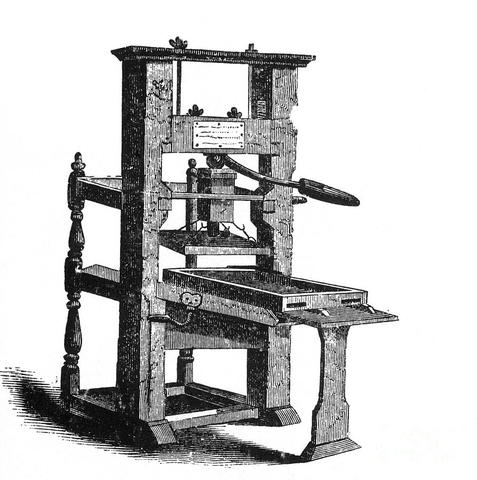 Gutenberg Printing Press