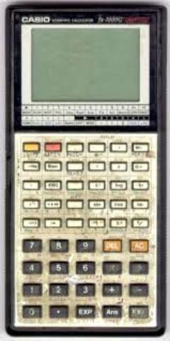 Graphing calculator became popular