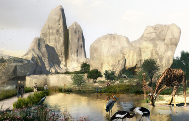 Visisting the Zoo Parc in Paris