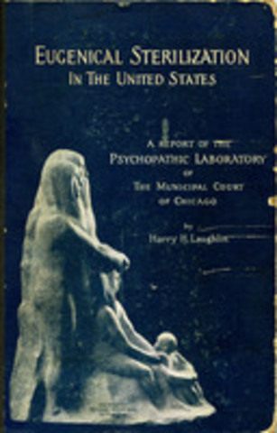 Harry Laughlin publishes Eugenical Sterization in the US