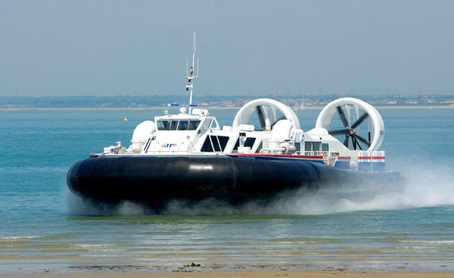 Hovercraft invented